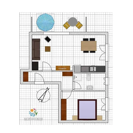 Ferienidyll An Der Düne - Strandnah/erste Reihe Apartment *